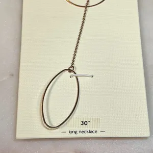 LC Lauren Conrad | NWT Gold Tone Lariat Necklace thumbnail 3
