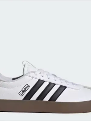 Adidas Womens White & Navy VL Court Shoe size 6.5 thumbnail 2
