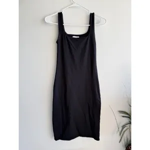 Babaton Contour Squareneck Mini Dress Black XS Sleeveless‎ Bodycon Aritzia thumbnail 2