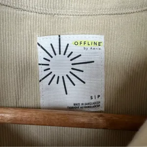 Aerie OFFLINE Small Sherpa Shirt Jacket Size Small thumbnail 5