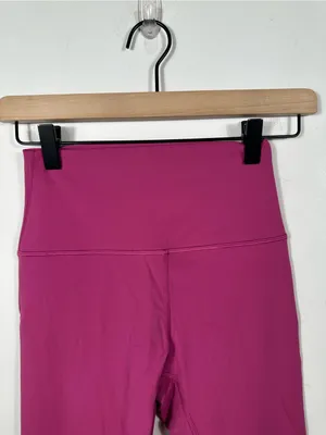 HeyNuts High Waisted Leggings‎ Women’s XS Pink Athletic Yoga Pants thumbnail 4