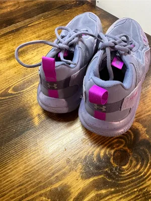 Under Armour Purple Tennis Shoes Size 9.5 thumbnail 6