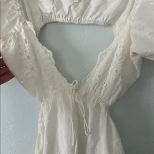More to Come Jars Mini Dress Puff Sleeve Open thumbnail 5