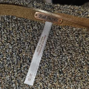 Free People Womens Going For Gold‎ Faux Wrap Sweater Medium thumbnail 4