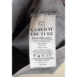 Gameday Couture Womens XL‎ T-Shirt Grey Dallas Cowboys Rhinestone Edge V Neck thumbnail 8