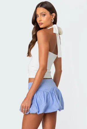 Edikted White Halter Top thumbnail 2