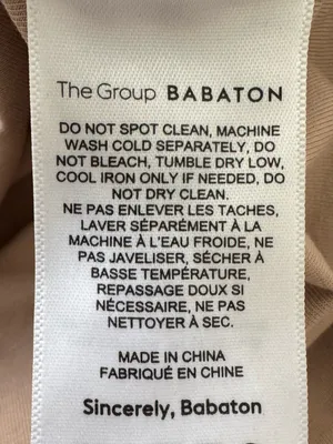 Aritzia The Group Babaton Sleeveless high Neck Bodysuit in Taupe, size XS casual thumbnail 14