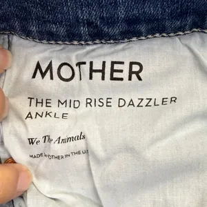 Mother‎ Denim High Rise Straight Leg Blue Jeans Medium Wash Size 28 USA Made thumbnail 3