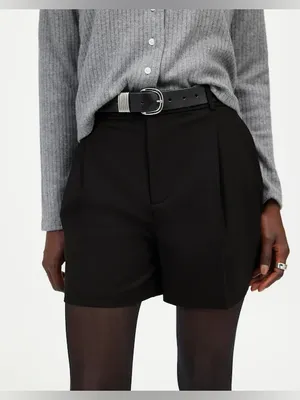 Madewell Easy Pleated Trouser Shorts Size 2 thumbnail 4
