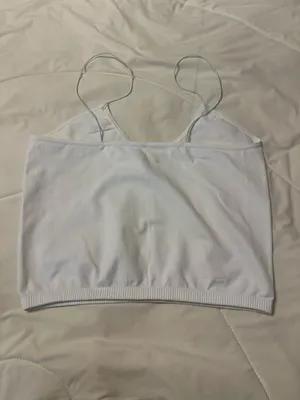 Intimately by Free People White Brami Seamless Cami - NWOT - Size M/L thumbnail 5