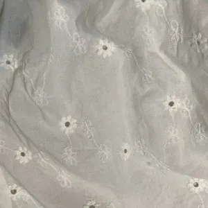Cliché | White Eyelet Cropped Peasant Top | Small thumbnail 7