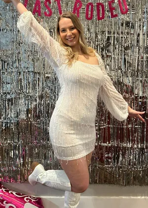 Dry Goods White Dress thumbnail 1