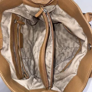MICHAEL‎ KORS HAMILTON HOBO SHOULDER SATCHEL TOTE BAG Brown LEATHER thumbnail 15