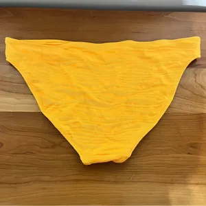 Aerie Real Good Yellow Textured Bikini Bottom‎ Swimsuit XL thumbnail 6