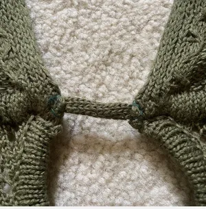 Edikted Austin Open Back Crochet Mini Dress thumbnail 4
