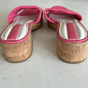 Franco Sarto Women's Pony Slide Sandal, Pink, Size 8, NWOT thumbnail 5