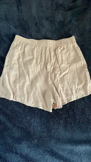 Amazon Set Summer Two-Piece Matching Women’s Linen Beige XS thumbnail 5