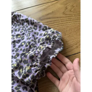 Hayden Los Angeles Women Sz‎ 1XL Cheetah Print Tiered Babydoll Top Stretch Boho thumbnail 6