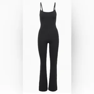 Wilfred Free Aritzia Divinity Jumpsuit Kick Flare Athletic Sz M 869 thumbnail 10