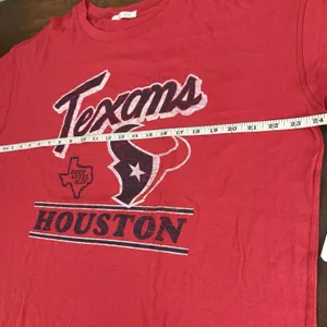 Houston Texans ‘47 Brand Racer red relaxed oversized Nfl sportswear size Large thumbnail 4