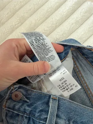 Levi’s 501 Distressed High-Rise Denim Shorts - Blue thumbnail 5