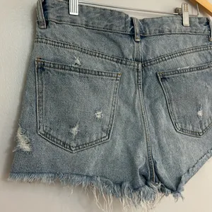MOVING SALE Zara Distressed denim cutoff shorts thumbnail 7
