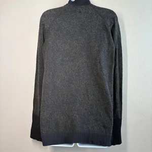Lululemon Green Black Rest Less Half Zip Pullover Mock Shirt Top Sz Med 6/8‎ thumbnail 6