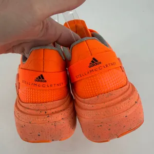 Adidas Stella McCartney Earthlight Women 9.5‎ Orange Mesh Running Sneaker Neon thumbnail 6