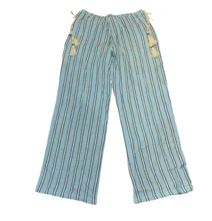 No Boundaries Cotton gauze side tie beach pants thumbnail 5
