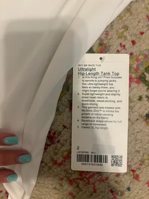 Lululemon Tank thumbnail 2