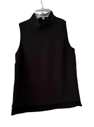 Zara Woman Sleeveless Black‎ Blouse thumbnail 1