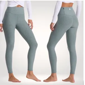 Vuori Clean‎ Elevation Legging Stormy Heather High Rise Green Athleisure Size XL thumbnail 2