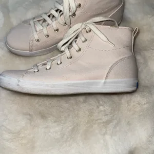 Keds Pink Sneakers Canvas Lace-Up- Kick Start thumbnail 4
