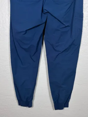 Carhartt Force Women L Navy Blue Essential Jogger Scrub Pants Medical Nurse thumbnail 5