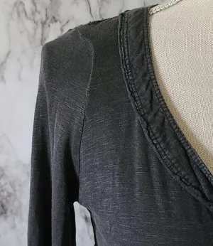 Free People patches of lace henley size xs thumbnail 3