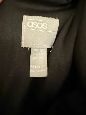 ASOS Midi Dress Fallen Shoulder Pencil thumbnail 3