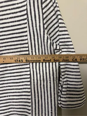 By Anthropologie One Upon a dream Striped Long-Sleeve Crewneck Shirt thumbnail 4