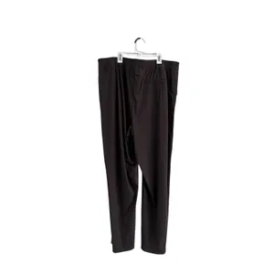 Old Navy High Rise Wide Leg Pants Brown Sleek Tech‎ Workwear Sz XL thumbnail 5