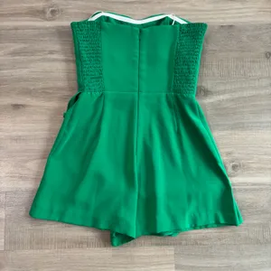 Amanda Uprichard Trisha Romper Women Size Small Jungle Green thumbnail 6