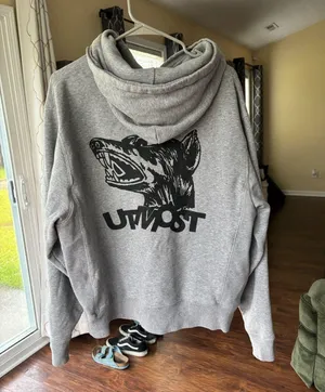 Grey Utmost Hoodie Gray Size L thumbnail 1