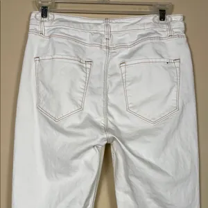 Massimo Dutti Women’s Skinny Fit White Pants thumbnail 8