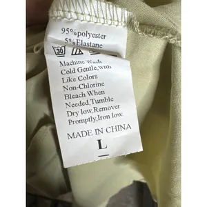 Minimalist Sage Green Structured Midi Dress - Size Large thumbnail 6