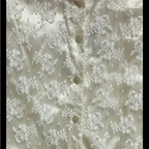 Vintagew Scott McClintock blouse Size 10 Lace High Neck Victorian Boho Bridgeton thumbnail 6