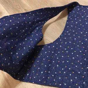 Snowman Star Winter Christmas Vest Blue Teacher Cabin Holiday Kitsch thumbnail 4