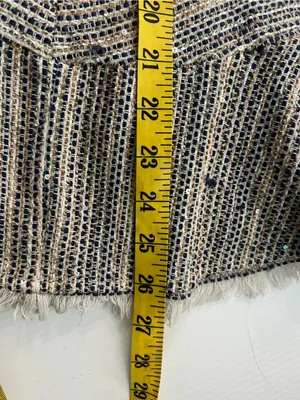 Storia ' Striped Knit Sundress in Beige and Black thumbnail 2