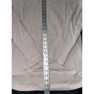 Lululemon Rest Day Pullover Light Pink Cowl Neck Zip Pockets Long Sleeve Size 6 thumbnail 9