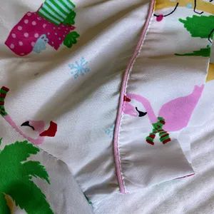 Cynthia Rowley Flamingo Holiday Pajama Top | Women’s M | TammysCollectedCloset thumbnail 5