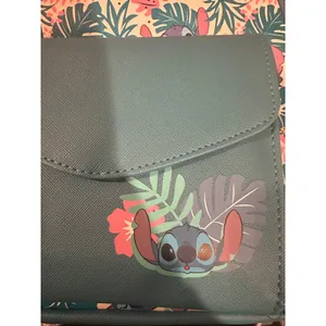NWT Disney Bioworld Lilo and Stitch Teal Pineapple Mini Backpack Blue thumbnail 3