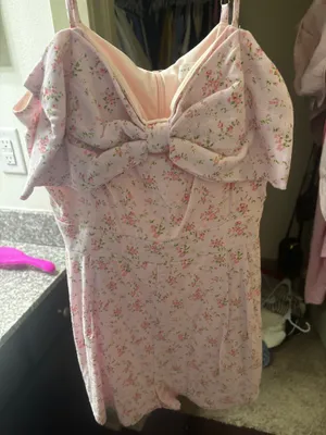 Altar'd State Floral Romper thumbnail 3
