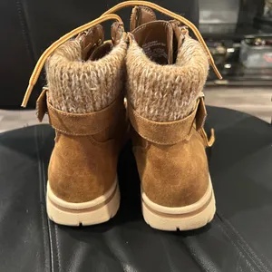 Cliffs by WHITE MOUNTAIN Tan Lace-Up Boots thumbnail 4